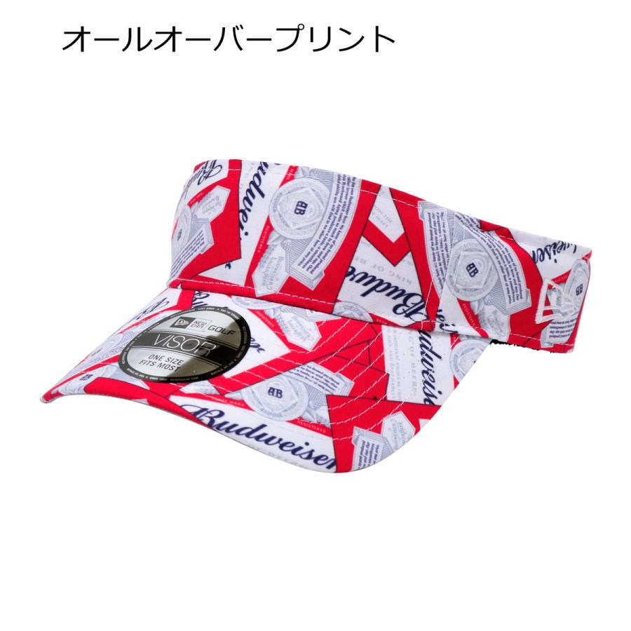 NEW ERA（ニューエラ） ゴルフ サンバイザー バドワイザー