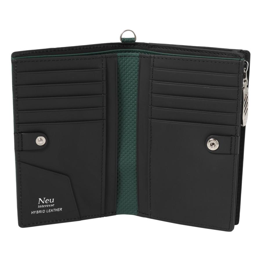 ノイインテレッセ 財布 ミドル イクス メンズ 3391 Neu interesse | 本革 レザー 牛革 