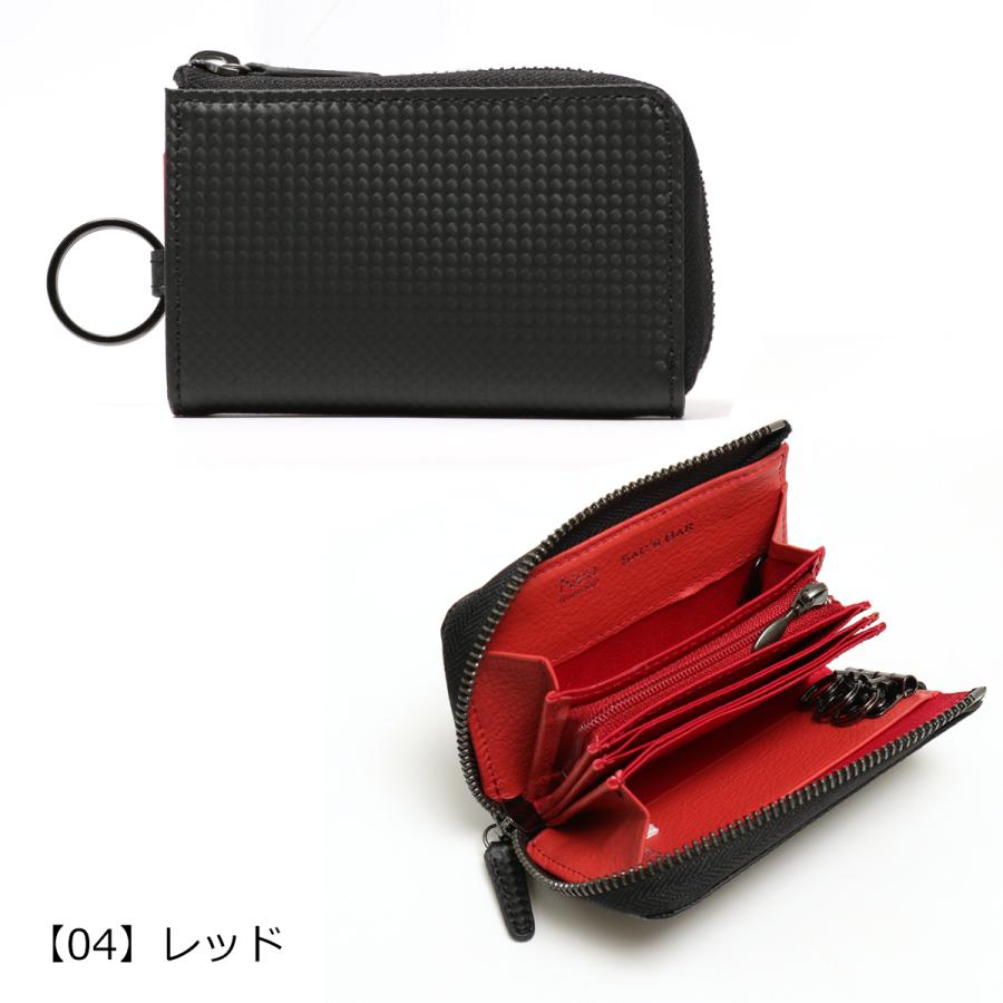 Neu interesse ブラックキーケース Neu interesse（ノイインテレッセ） キーケース Neu interesse Carbn