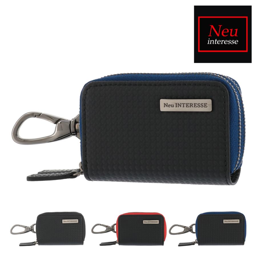 在庫わずか ノイインテレッセ キーケース メンズ 3901 Neu Interesse ラウンドファスナー スマートキーケース コインケース 牛革 レザー Po10 日本買取 Wildliferemovalspecialist Org