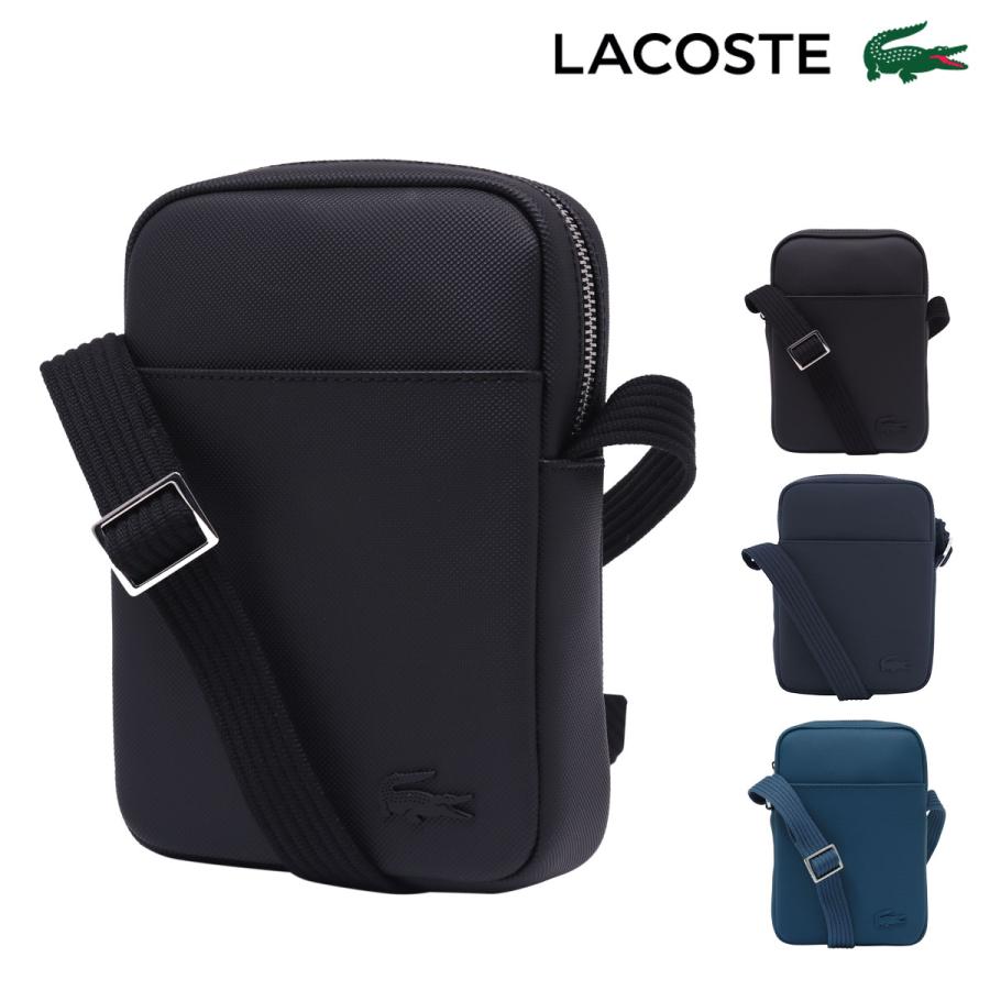 ラコステ ショルダーバッグ メンズ Nh2340h Lacoste 鹿の子地エンボス Nh2340h リチャードyahoo 店 通販 Yahoo ショッピング