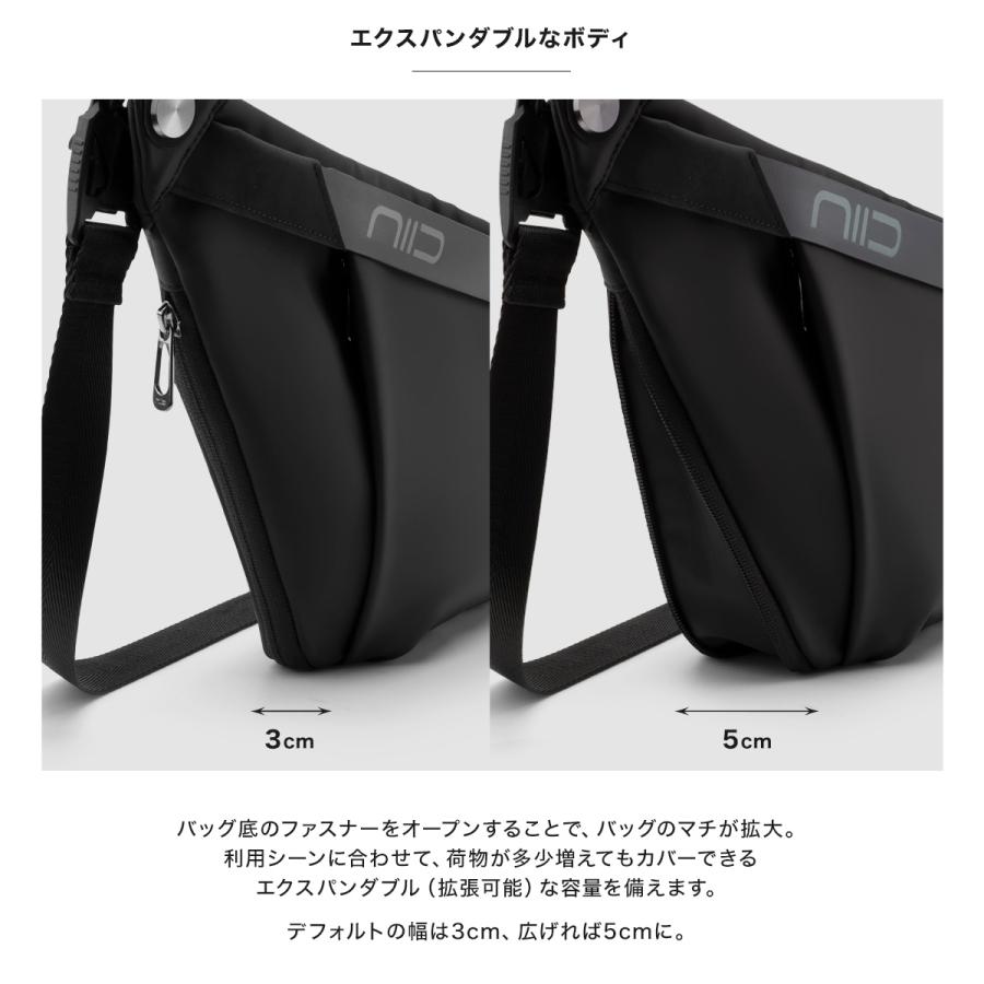 ニード ボディバッグ メンズ レディース FINO IV F4 NIID URBANATURE