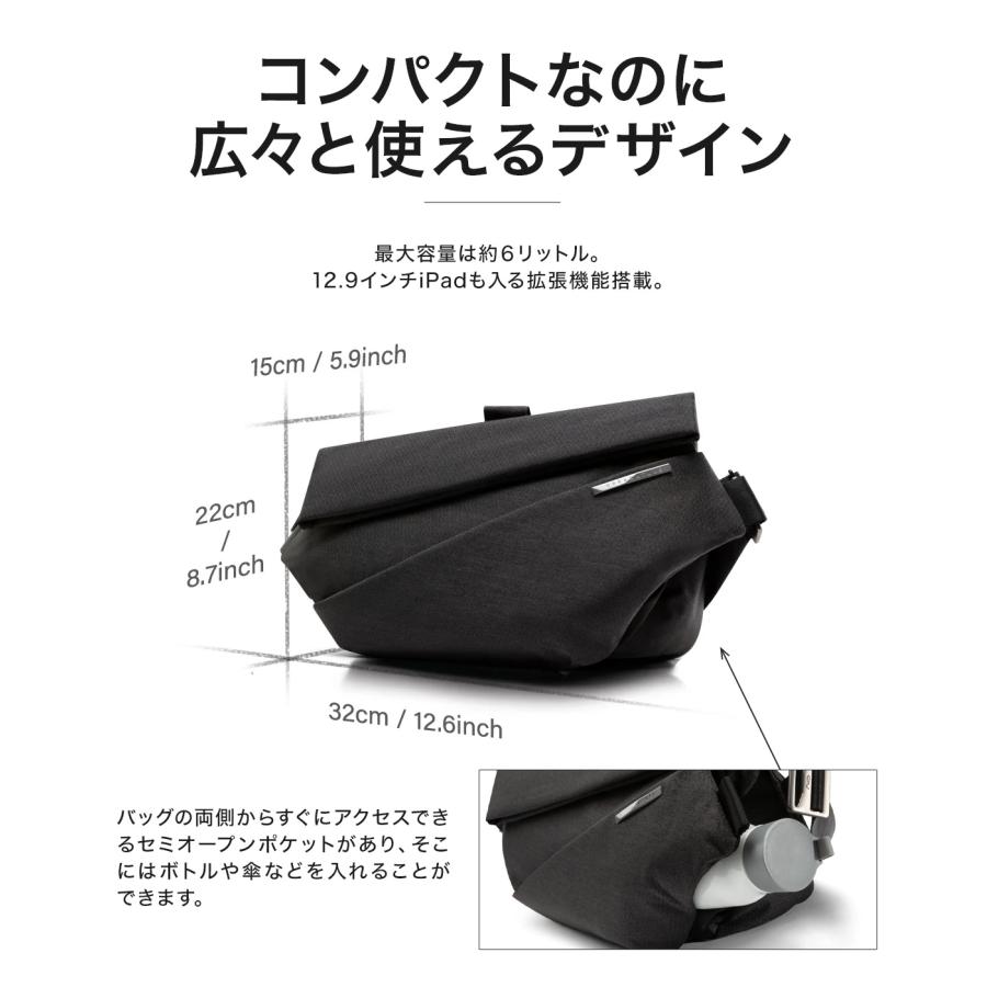 ニード ボディバッグ メンズ レディース R1 PRO NIID URBANATURE 11