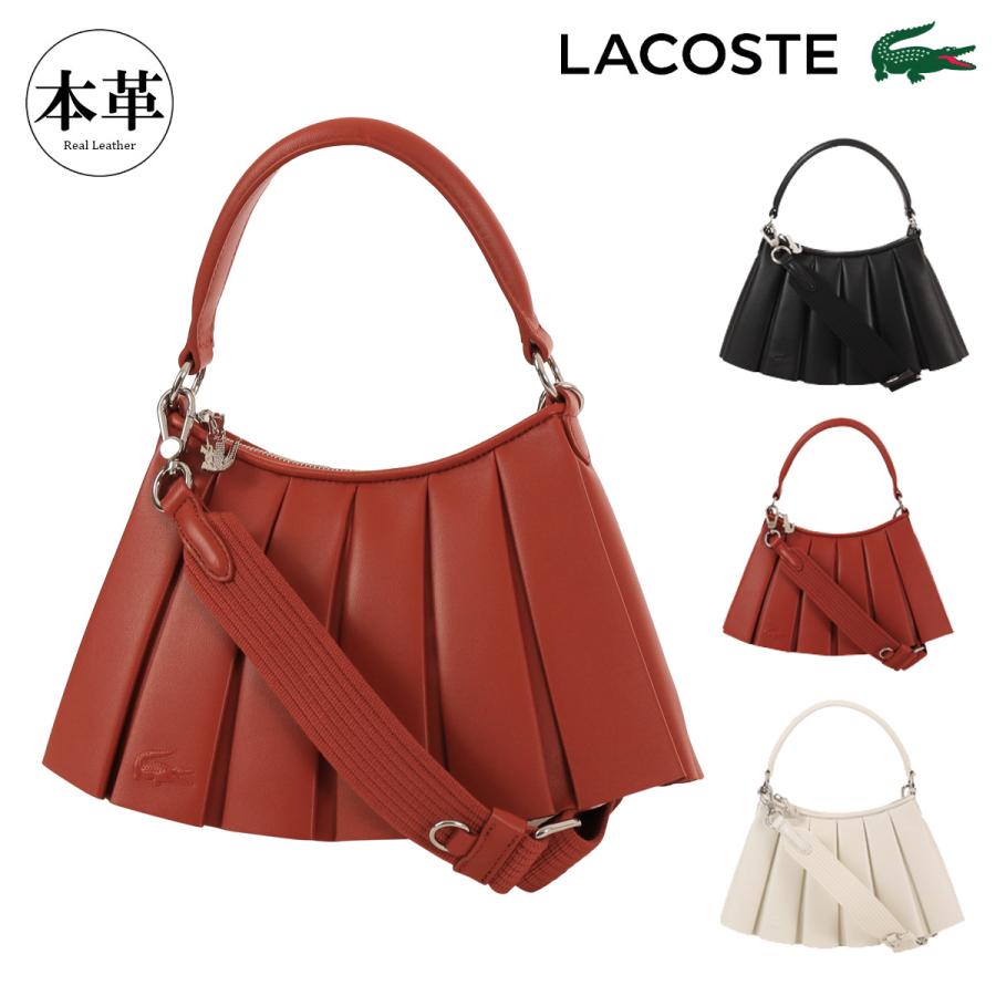 LACOSTE（ラコステ） ショルダーバッグ 本革 レディース NU5011DP