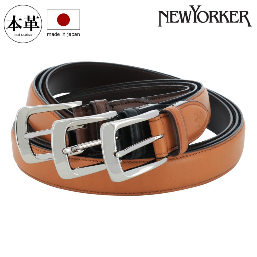 【レビュー投稿で+5％還元】ニューヨーカー ベルト メンズ NY-8080119 日本製 NEWYORKER ピンタイプ ビジネス カジュアル フォーマル 牛革 本革 レザー クリスマス_mp NEWYORKER（ニューヨーカー） ベルト メンズ NY-8080119 日本製 | ピン