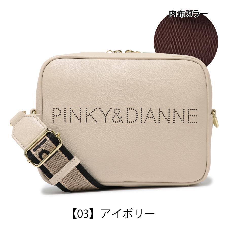 ※未使用品 PINKY&DAINNE エンブレム デザイン　ショルダーバッグ PINKY&DIANNE ピンキーアンドダイアン ショルダーバッグ