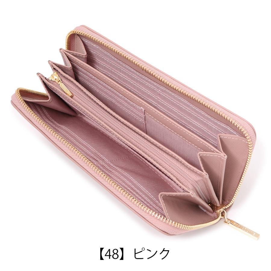 新品 ピンキーアンドダイアン 長財布 ラウンドファスナー パドロック ピンク PINKY&DIANNE 【正規販売店】PINKY&DIANNE パドロック ラウンド