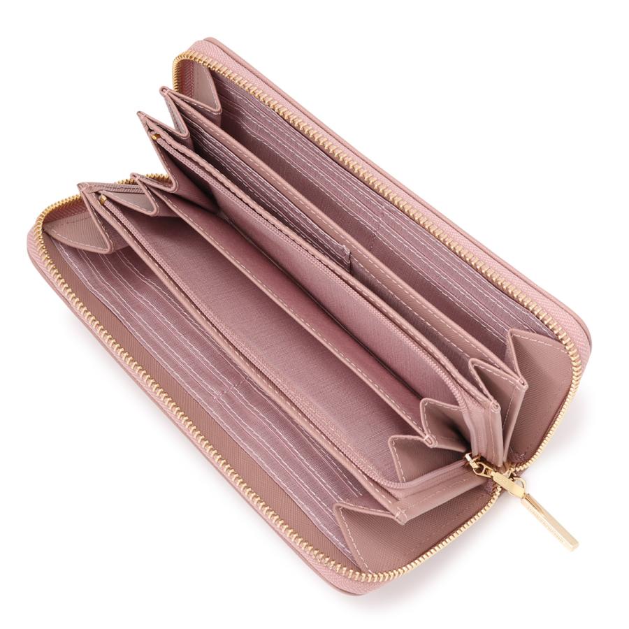 新品 ピンキーアンドダイアン 長財布 ラウンドファスナー パドロック ピンク PINKY＆DIANNE パドロック ラウンドファスナー長財布 | ピンキー