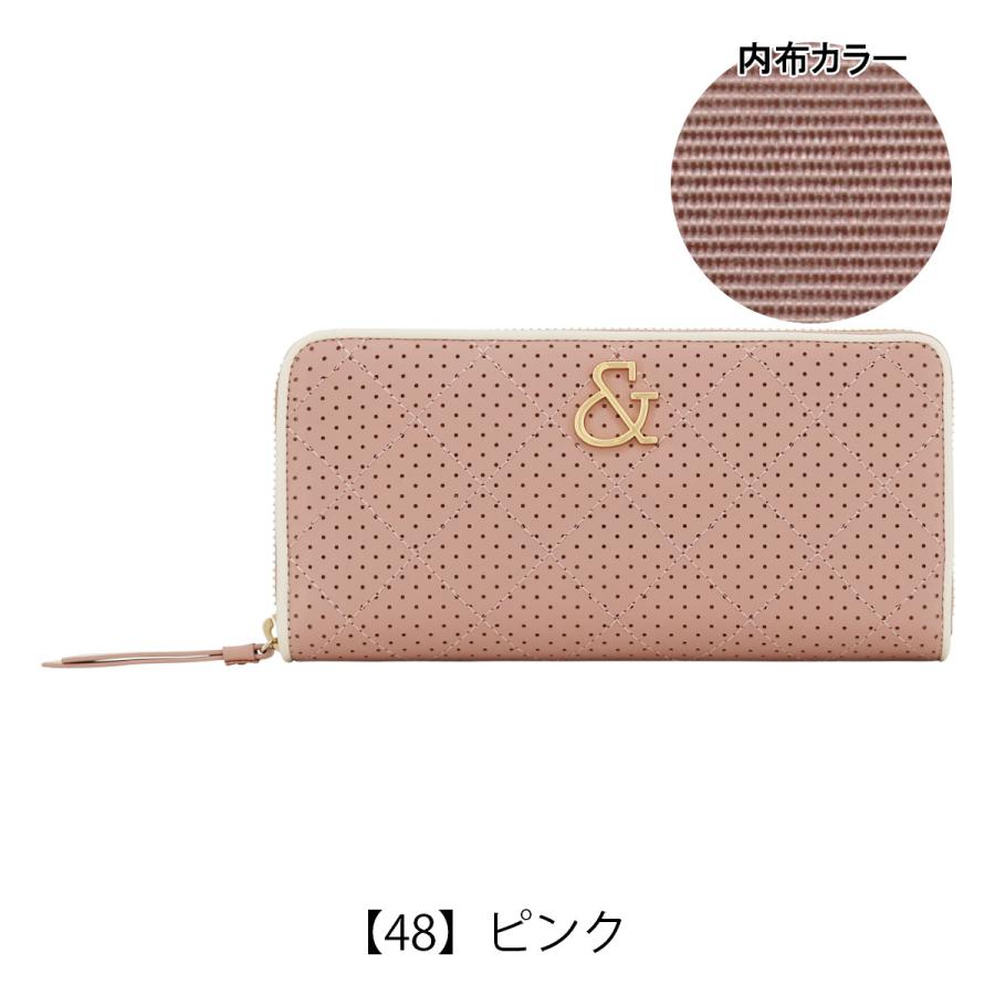 未使用　Pinky & Dianne 長財布 PINKY&DIANNE（ピンキー アンド ダイアン） 長財布 ラウンドファスナー