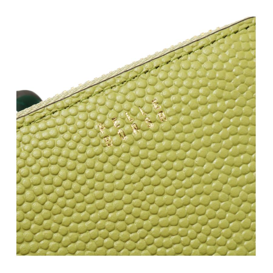 PELLE BORSA（ペレボルサ） 財布 ミニ財布 本革 L字ファスナー 抗菌