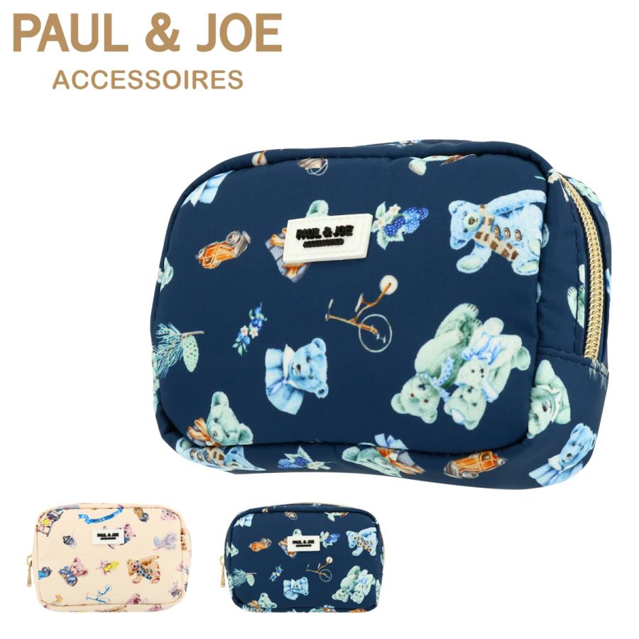 ポールアンドジョー アクセソワ ポーチ ベアプリント レディース PJA-P535 ポール＆ジョー PAUL&JOE ACCESSOIRES