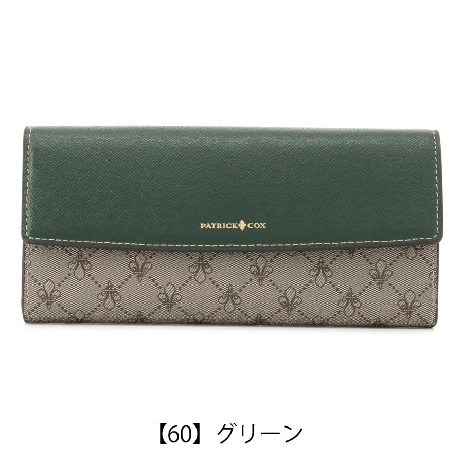 PATRICK COX（パトリックコックス） 長財布 かぶせ リッチ 本革 レザー