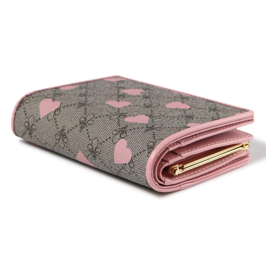 パトリックコックス 二つ折り財布 がま口 クローバー 水玉 かわいい