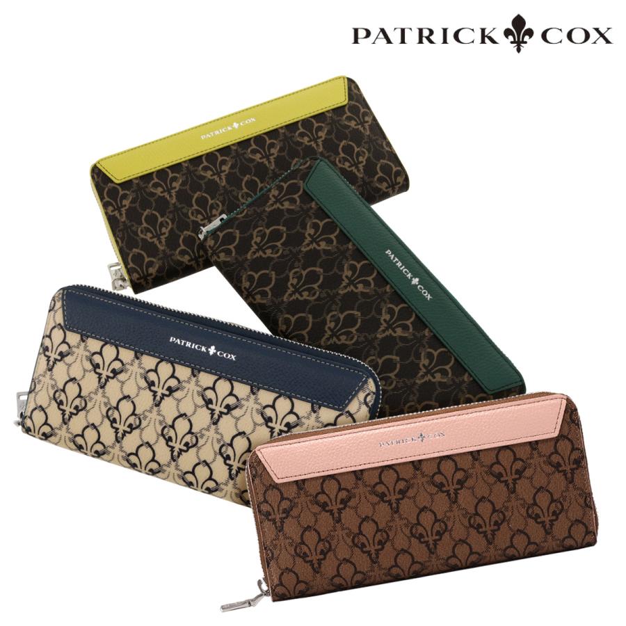 PATRICK COX（パトリックコックス） 長財布 ラウンドファスナー バロン 