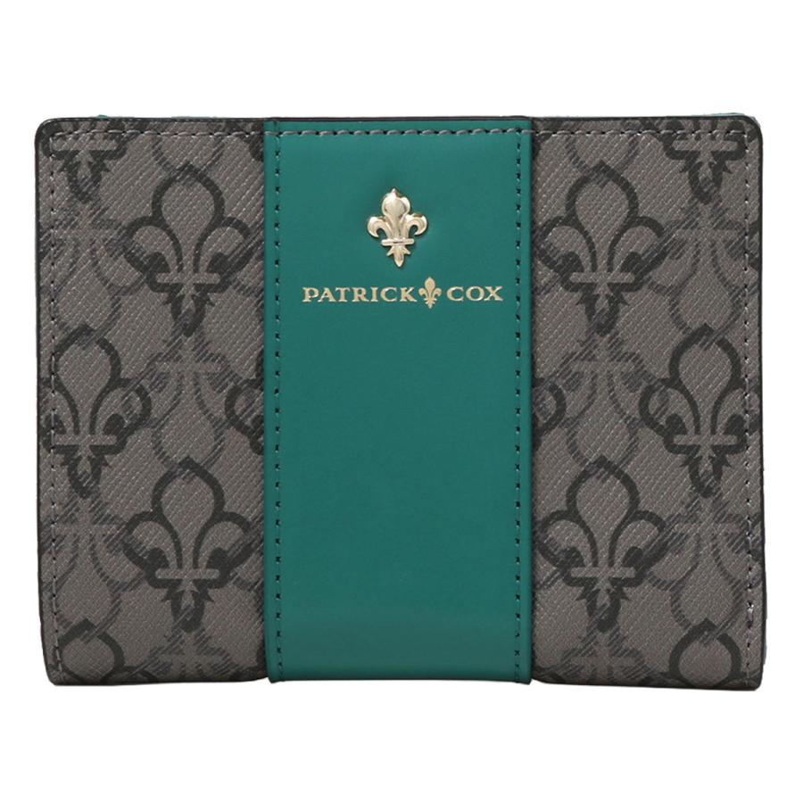 パトリックコックス 二つ折り財布 ミニ財布 薄型 レディース 本革 バロン PXLWKES2 PATRICK COX 牛革 レザー