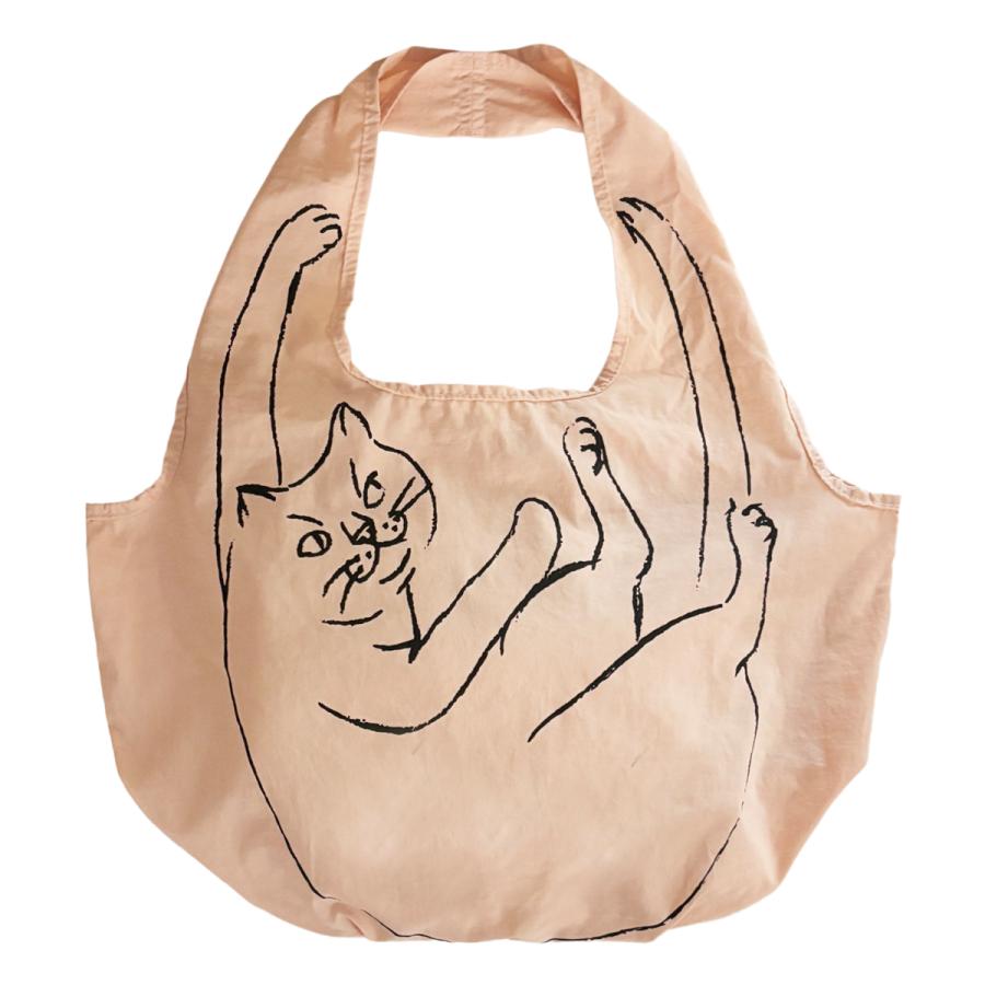 ルートート トートバッグ 折りたためる 猫 ネコ レディース 3543 ROOTOTE EU.RS.ブラサガリネコ-B パッカブル エコバッグ サブバッグ 軽量 大容量 | ROOTOTE | 07