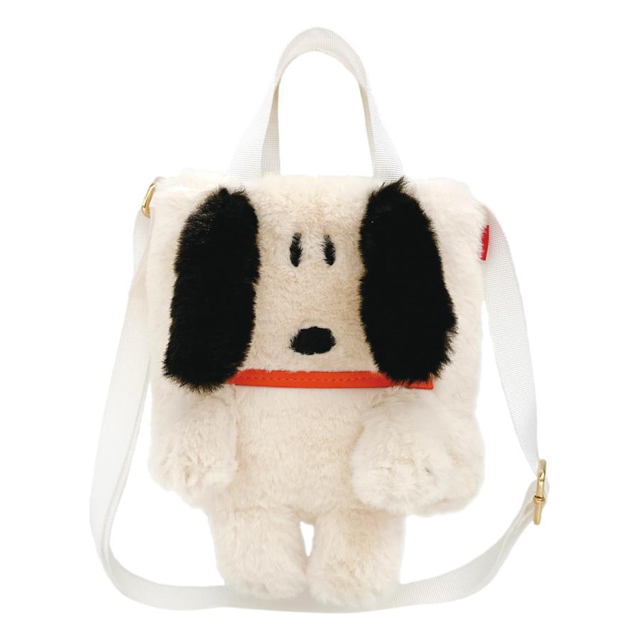 スヌーピー ピーナッツ ルートート ショルダーバッグ 小さめ 8399 PEANUTS ROOTOTE ポシェット ふわふわ ファー IP.ベビールー.クリプティッド.ピーナッツ-9W | ROOTOTE | 04
