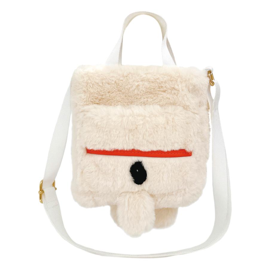 スヌーピー ピーナッツ ルートート ショルダーバッグ 小さめ 8399 PEANUTS ROOTOTE ポシェット ふわふわ ファー IP.ベビールー.クリプティッド.ピーナッツ-9W | ROOTOTE | 05