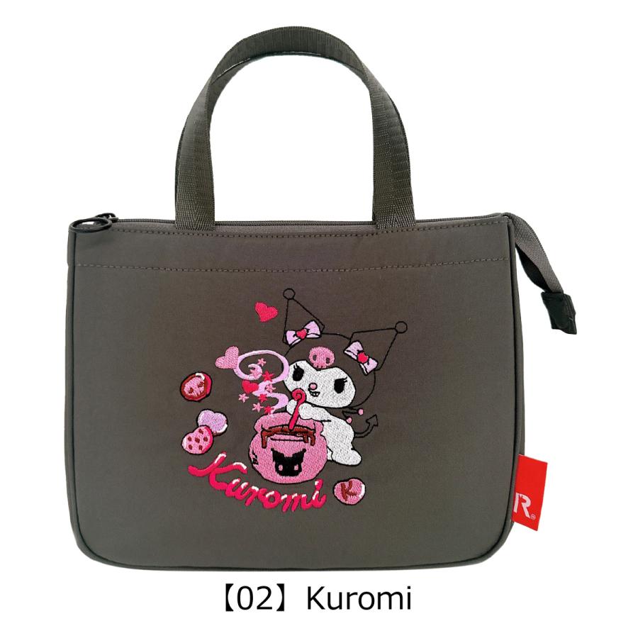 サンリオ ルートート 保冷バッグ ランチバッグ ハローキティ クロミ シナモロール お弁当 レディース 8481 ROOTOTE IP.TK.デリ.サンリオキャラクターズ-E | ROOTOTE | 09