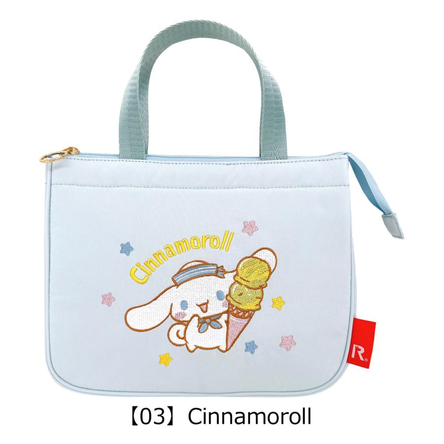 サンリオ ルートート 保冷バッグ ランチバッグ ハローキティ クロミ シナモロール お弁当 レディース 8481 ROOTOTE IP.TK.デリ.サンリオキャラクターズ-E | ROOTOTE | 10