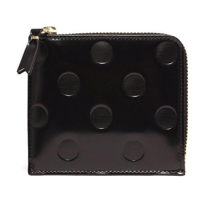 コムデギャルソン 財布 小銭入れ メンズ レディース Sa3100ne Comme Des Garcons ポルカドット エンボス ウォレット L字ファスナー レザー Sa3100ne Bk リチャードyahoo 店 通販 Yahoo ショッピング