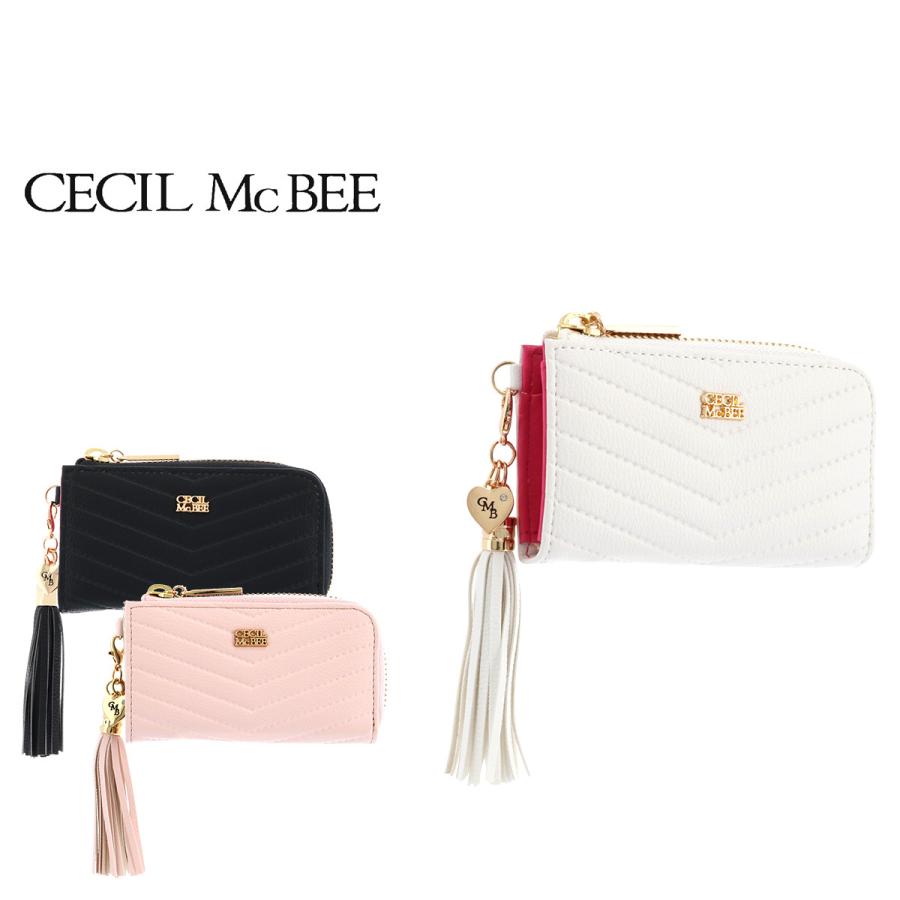 セシルマクビー Cecil Mcbee キーケース V字型押し レディース スマートキー対応 Po5 Scr リチャードyahoo 店 通販 Yahoo ショッピング