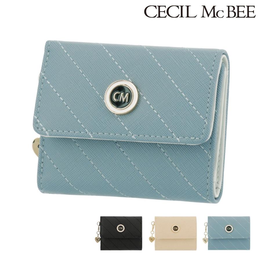 セシルマクビー 三つ折り財布 エイミ レディース Cecil Mcbee ミニ財布 Scr リチャードyahoo 店 通販 Yahoo ショッピング