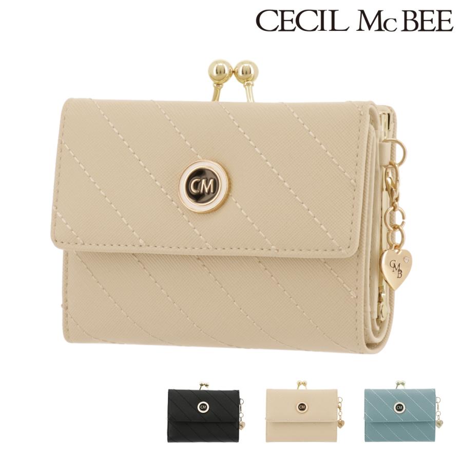 セシルマクビー 三つ折り財布 エイミ レディース Cecil Mcbee がま口 Scr リチャードyahoo 店 通販 Yahoo ショッピング