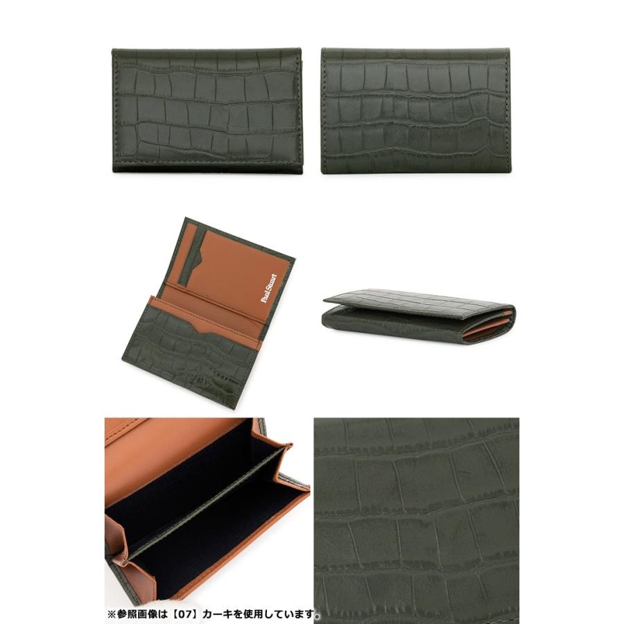 ポールスチュアート Paul Stuart 名刺入れ Sp Chelsea チェルシー カードケース メンズ レザー クロコダイル型押し Po5 Sp リチャードyahoo 店 通販 Yahoo ショッピング