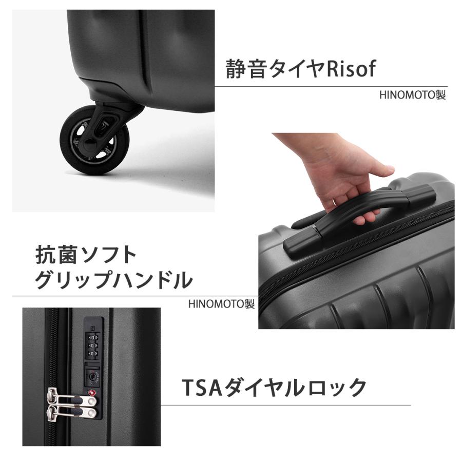 TRIPOLOGY 新品未使用　ブラック 58L キャリーケース サンコー鞄 サンコー スーツケース 53L 58cm 2.3kg キャリー