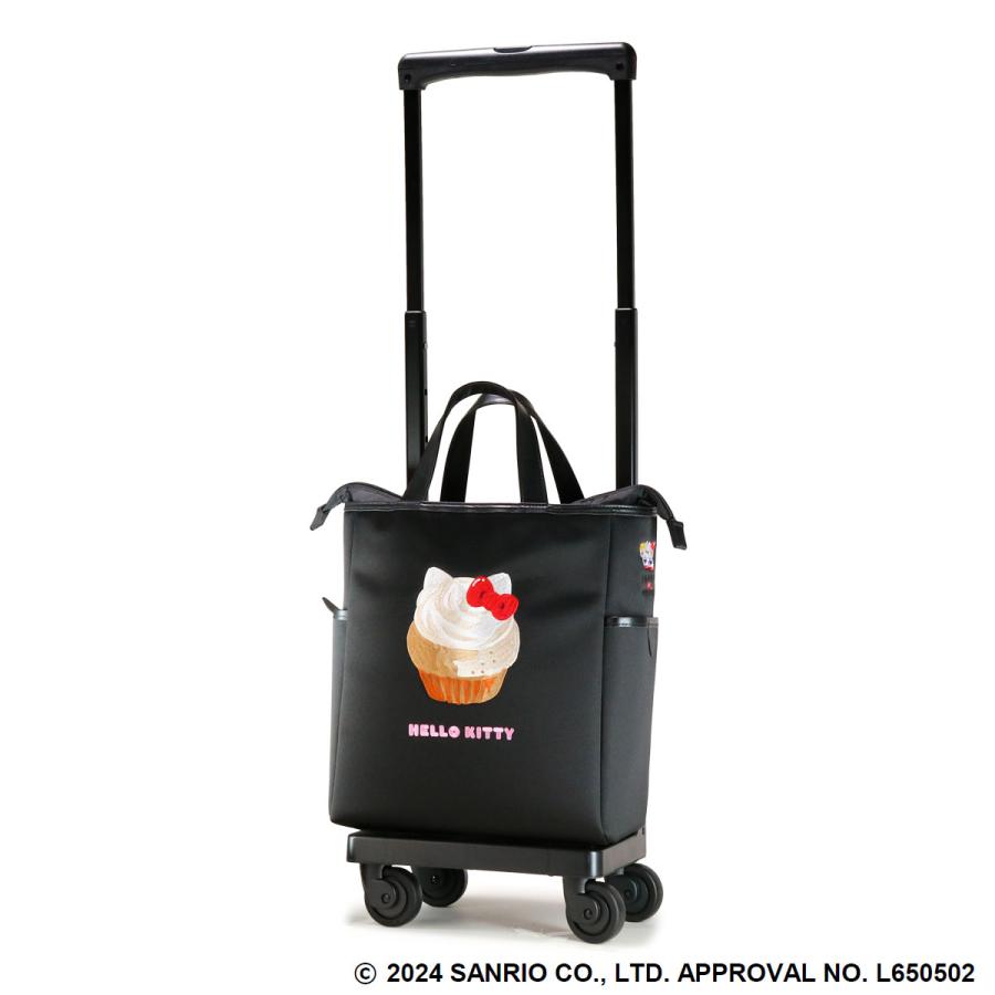 【美品】スワニー×ハローキティ　コラボ　キャリーバッグ SWANY（スワニー） ハローキティ ショッピングカート キティちゃん