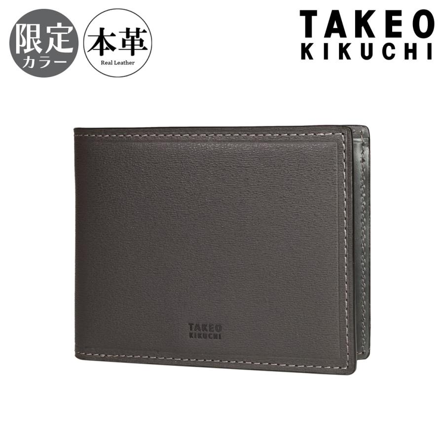 TAKEO KIKUCHI（タケオキクチ） 二つ折り財布 財布 二つ折り 折り財布