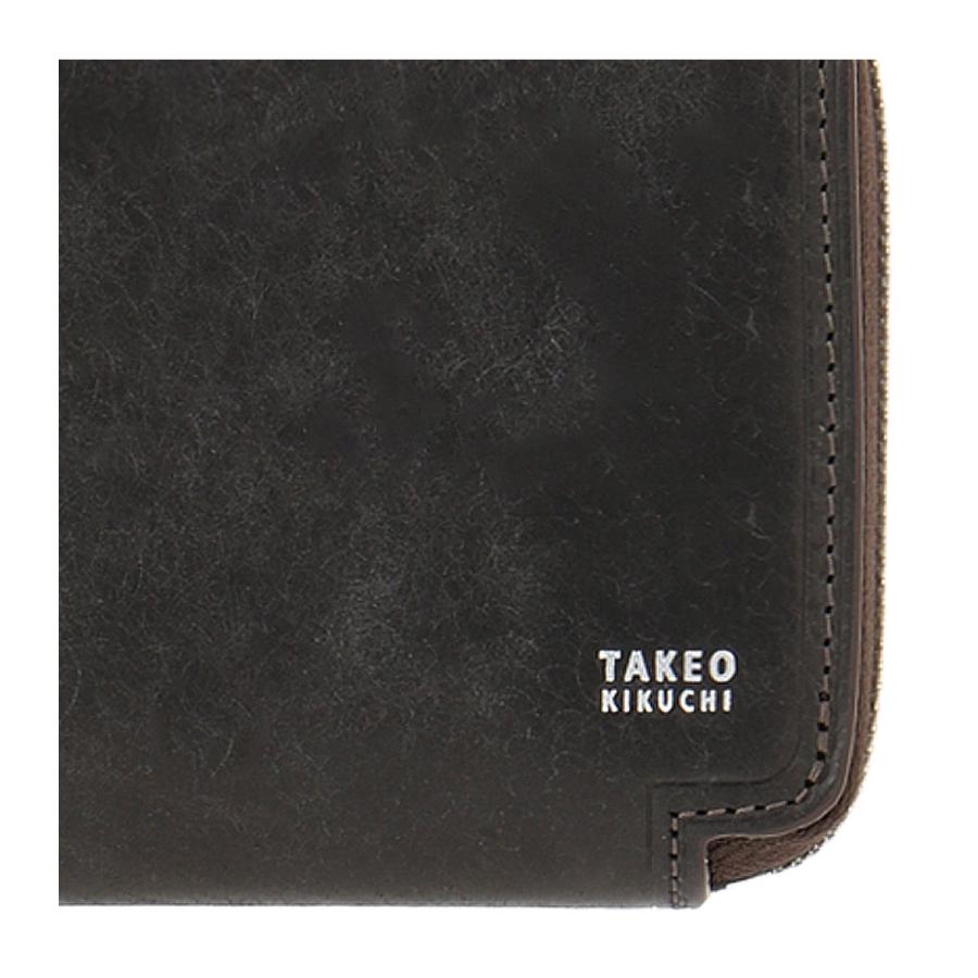 TAKEO KIKUCHI（タケオキクチ） 長財布 ラウンドファスナー マルゴ