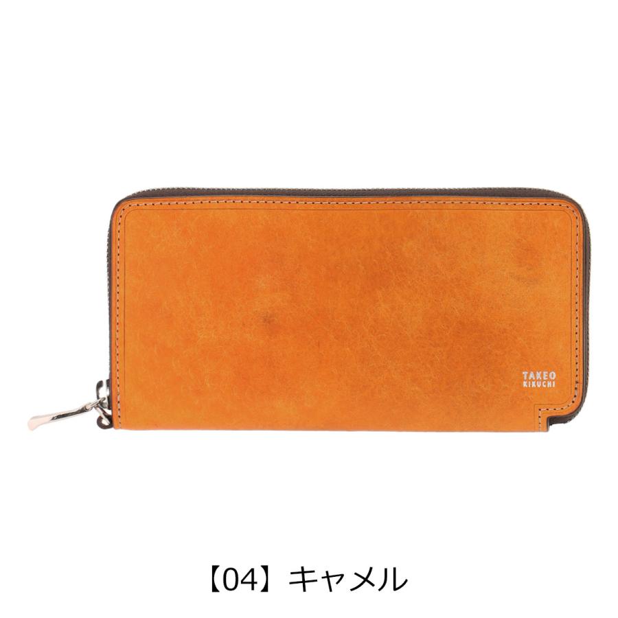 TAKEO KIKUCHI（タケオキクチ） 長財布 ラウンドファスナー マルゴ