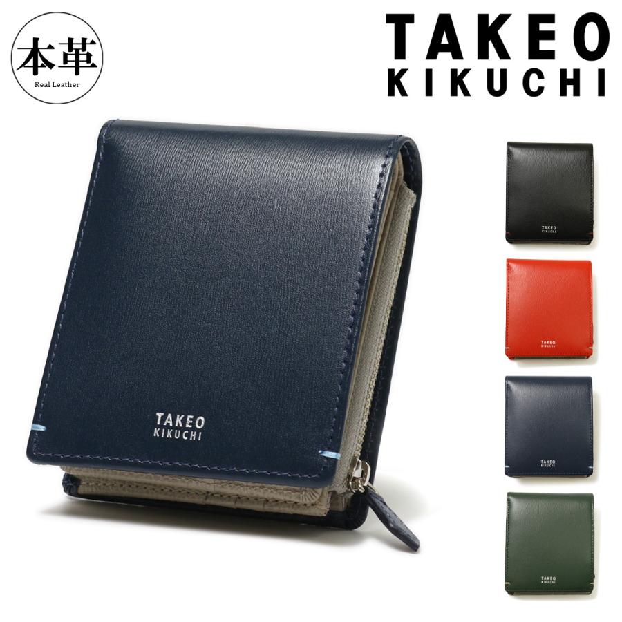 TAKEO KIKUCHI（タケオキクチ） 二つ折り財布 ヨーク 1150123 TAKEO