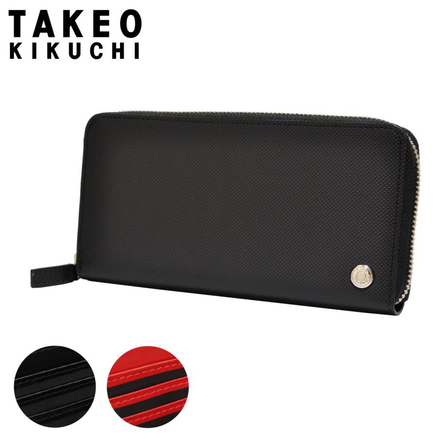 TAKEO KIKUCHI（タケオキクチ） 長財布 ラウンドファスナー アミーゴ