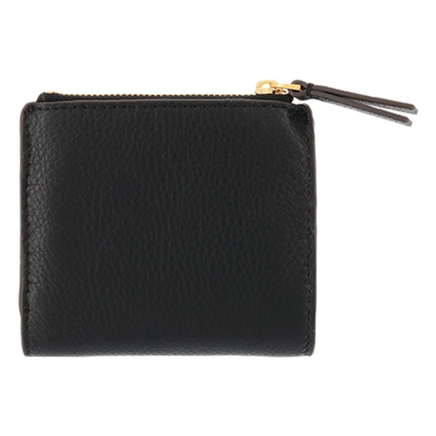 トリーバーチ 二つ折り財布 黒 McGraw TORY BURCH（トリーバーチ） 二つ折り財布 McGRAW レディース 45246