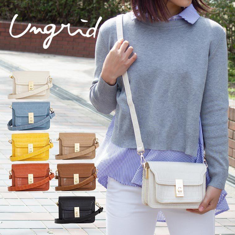 アングリッド ショルダーバッグ レディース Ung Ungrid コンパクト ミニショルダー Po5 Ung リチャードyahoo 店 通販 Yahoo ショッピング