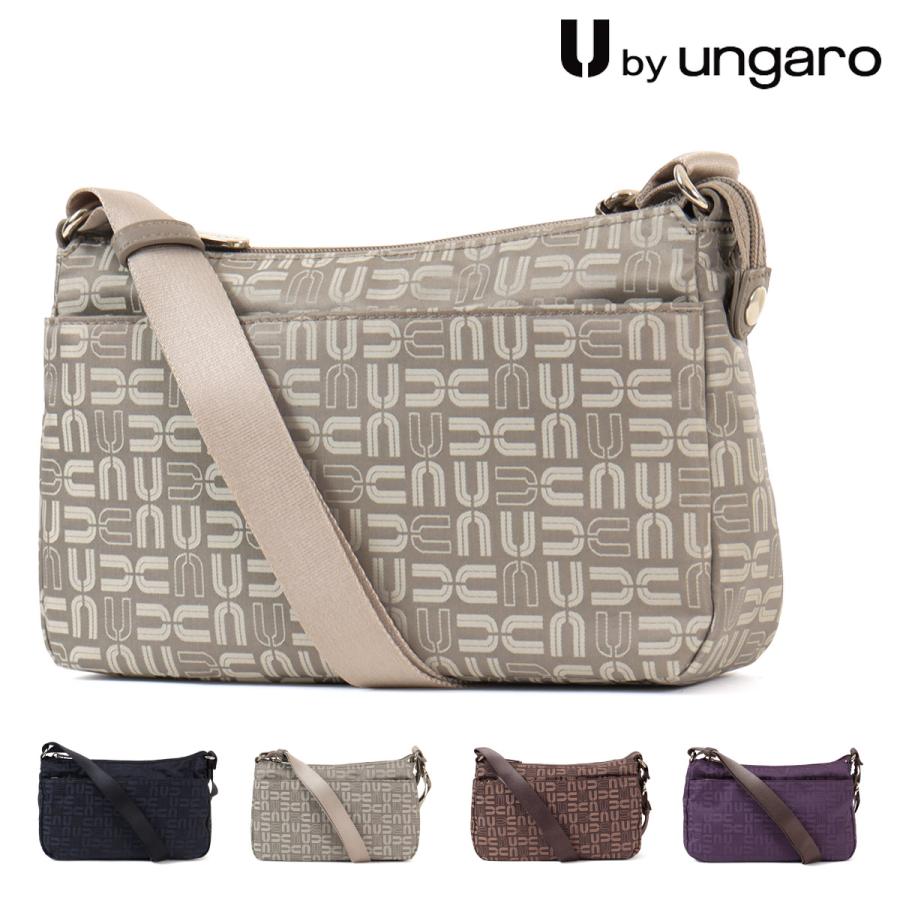 ユーバイ ウンガロ ショルダーバッグ 小さめ 軽量 レディース UULH1SS6 フランシーヌ U by ungaro ミニショルダー 貴重品 旅行 縦型 斜め掛け 肩掛け
