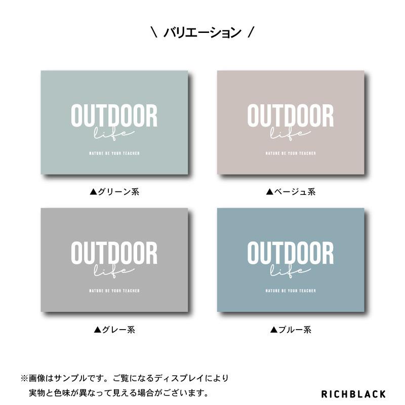 OUTDOOR life ポスター A3 【全4色】｜richblack｜03