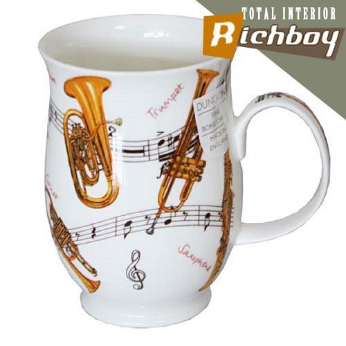 Dunoon ダヌーン マグカップ イギリス製 大容量 310ml Instrumental 器楽曲 Trumpet トランペット カップ コップ おしゃれ かわいい Dnms1 輸入雑貨リッチボーイ 通販 Yahoo ショッピング