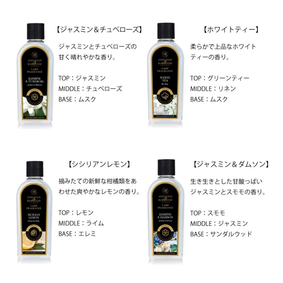 アシュレイ＆バーウッド フレグランスランプとフレグランスオイルの