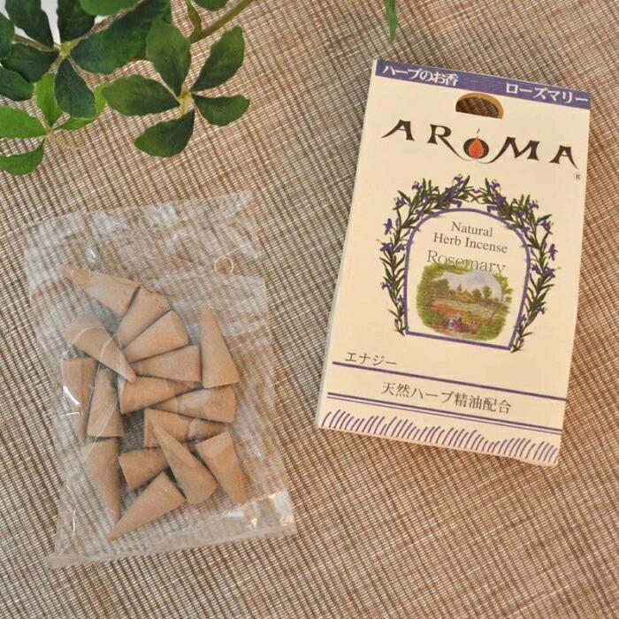 AROMA(アロマ)インセンス(お香) ハーブ香 コーンタイプ ローズ arhi06リッチキャンドルYahoo!店 通販 Yahoo!ショッピング