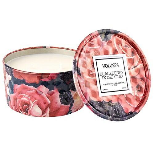 Voluspa ボルスパ ローズ 2wickティンキャンドル ブラックベリーローズウード Vls Rs 2wtc 06 リッチキャンドルyahoo 店 通販 Yahoo ショッピング