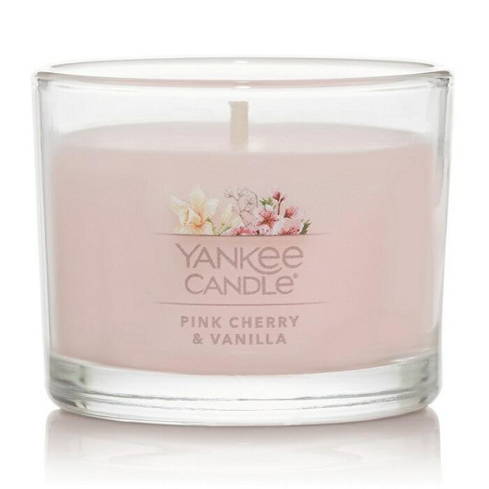 ヤンキーキャンドル アロマキャンドル シグネチャータンブラーミニ ピンクチェリー＆バニラ ycsctm03リッチキャンドルYahoo