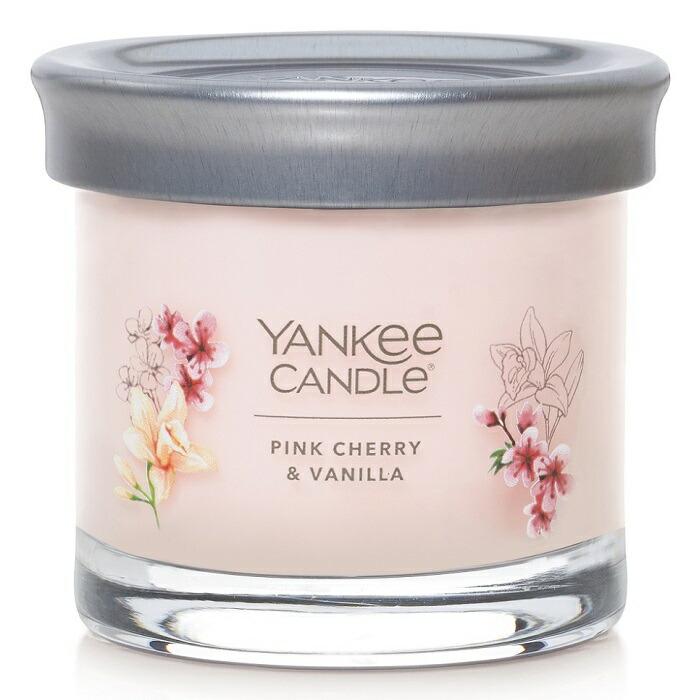 YANKEE CANDLE（ヤンキーキャンドル）アロマキャンドル シグネチャータンブラーS ピンクチェリー＆バニラ ycscts03