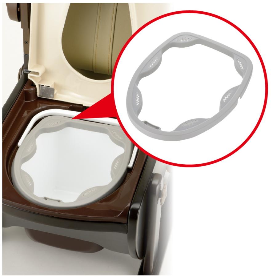 バケツA型用袋止めN ポータブルトイレ 処理袋 介護 リッチェル Richell 公式ショップ | リッチェル | 02