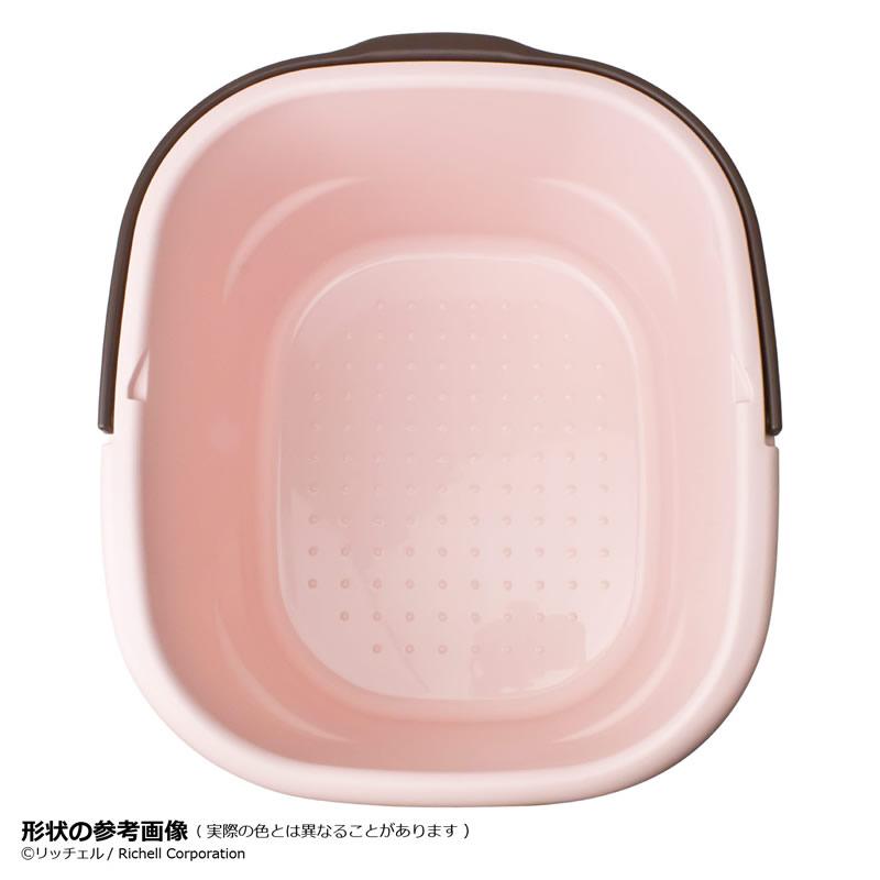 足湯 バケツ ハユール フットバスバケツ リッチェル ボディケア 足湯器 足湯桶 自宅 母 父 ギフト 日本製 | リッチェル | 07