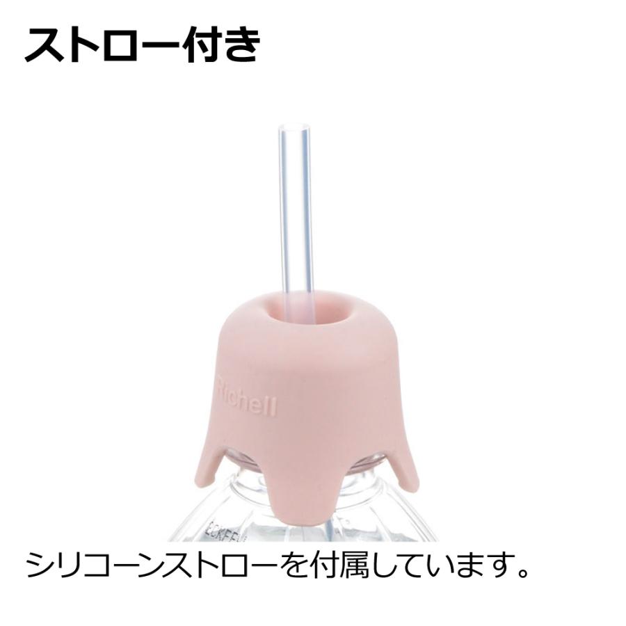使っていいね! ボトル用のびのびストローキャップ ペットボトル用ストロー ボトルキャップ 老人用 こぼれない リッチェル | リッチェル | 04