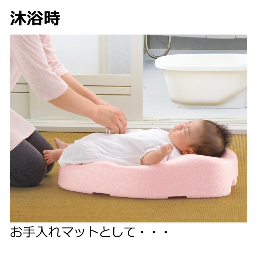 ひんやりしないおふろマットR 赤ちゃん お風呂 マット ベビーバス 沐浴 お風呂マット プラスチック 日本製 リッチェル 公式 RSL | リッチェル | 04